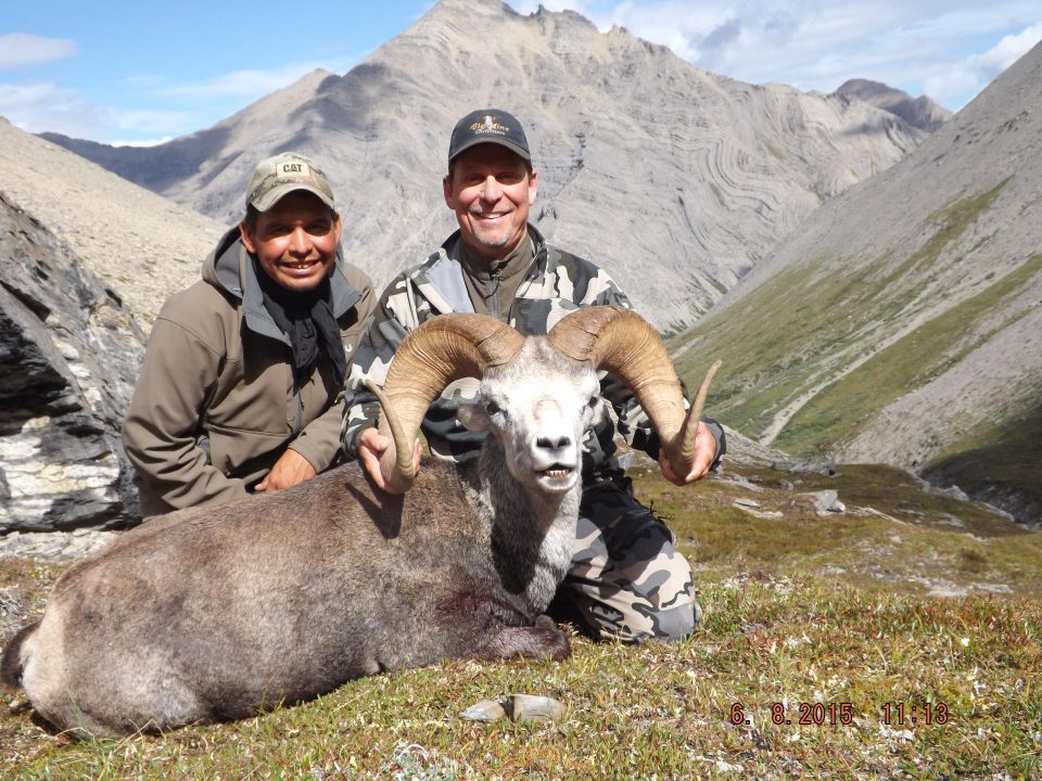 Stone sheep hunting trip